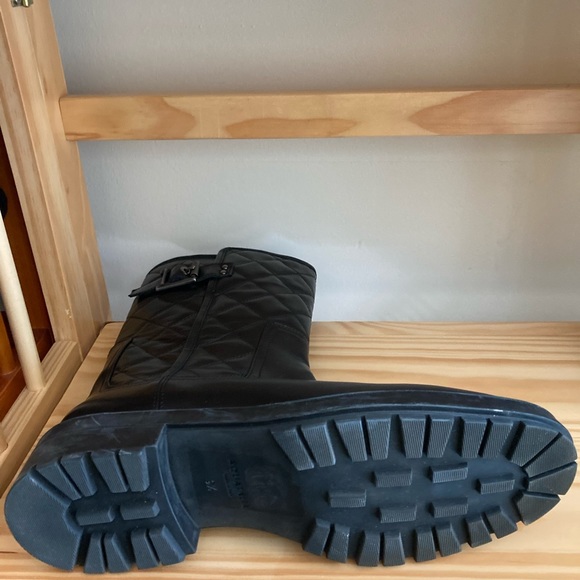 Designer 10” Aquatalia Leather Boots size 9.5 - Picture 3 of 6